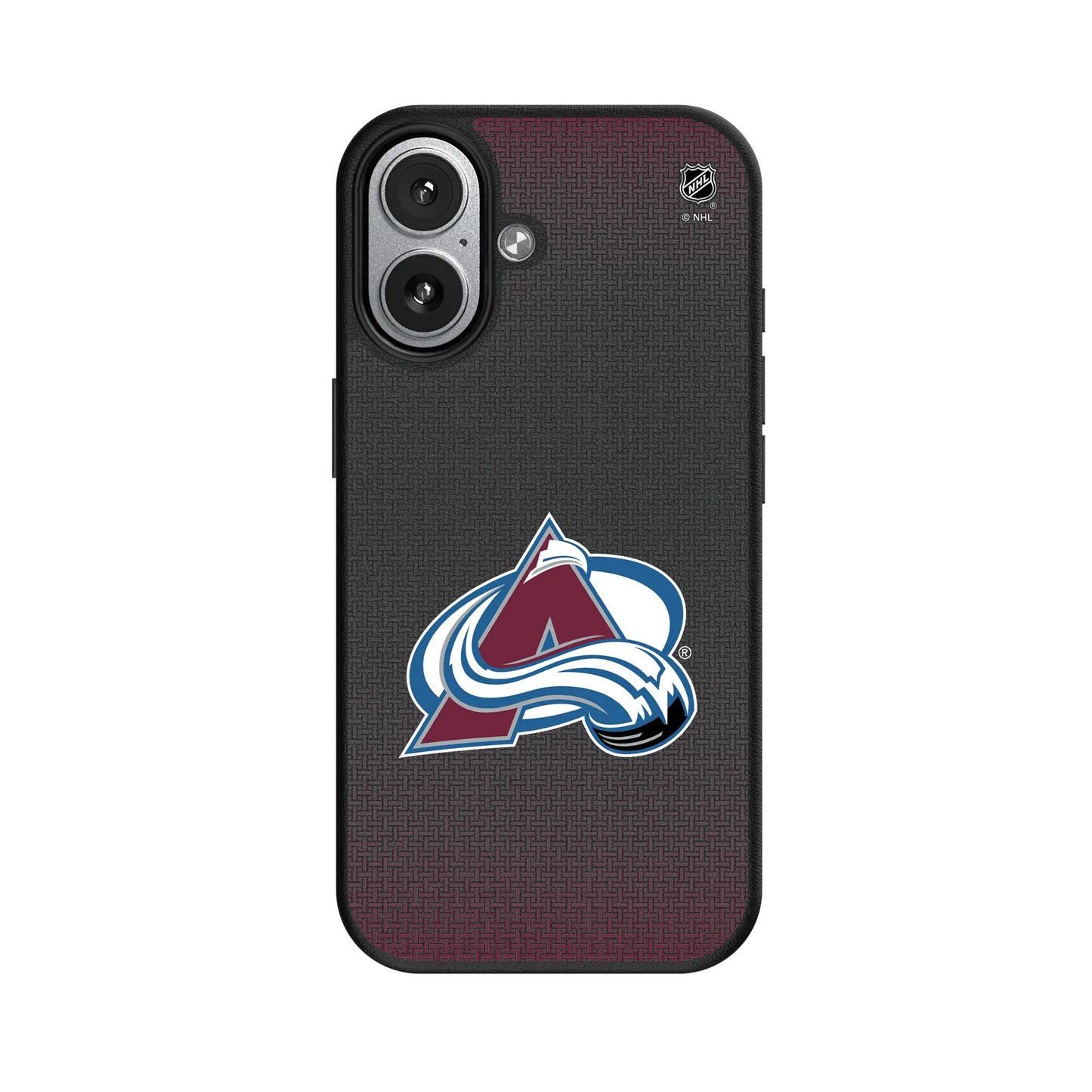 Colorado Avalanche Linen MagSafe Compatible Phone Case for Apple iPhone