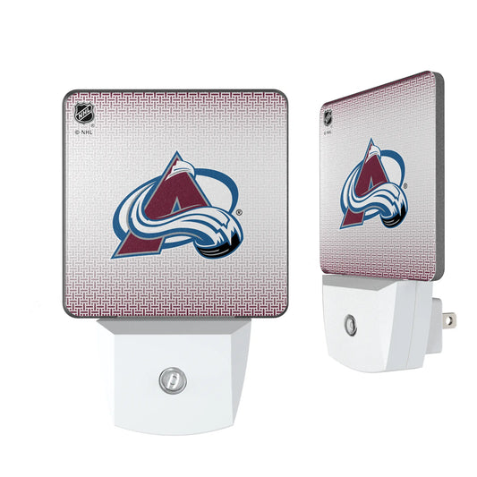 Colorado Avalanche Linen Night Light 2-Pack