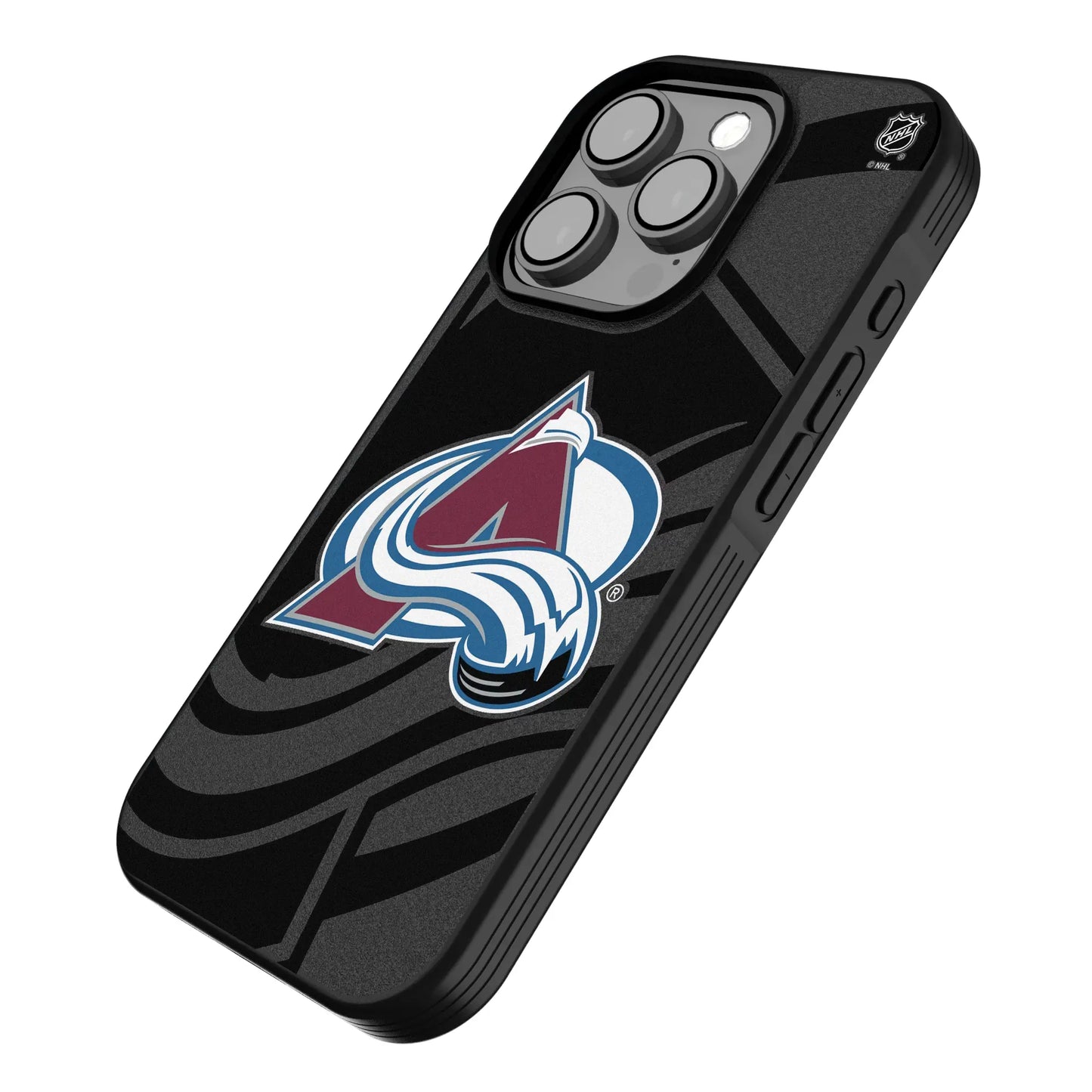 Colorado Avalanche Monocolor Tilt Bump Phone Case for Apple iPhone
