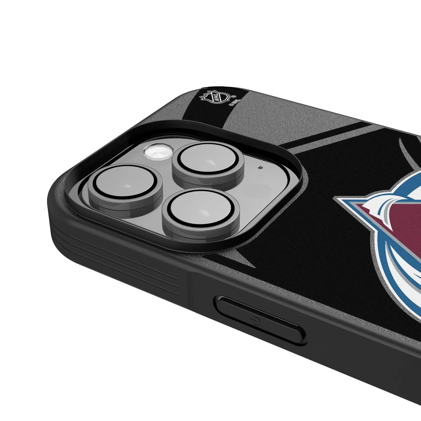 Colorado Avalanche Monocolor Tilt Bump Phone Case for Apple iPhone