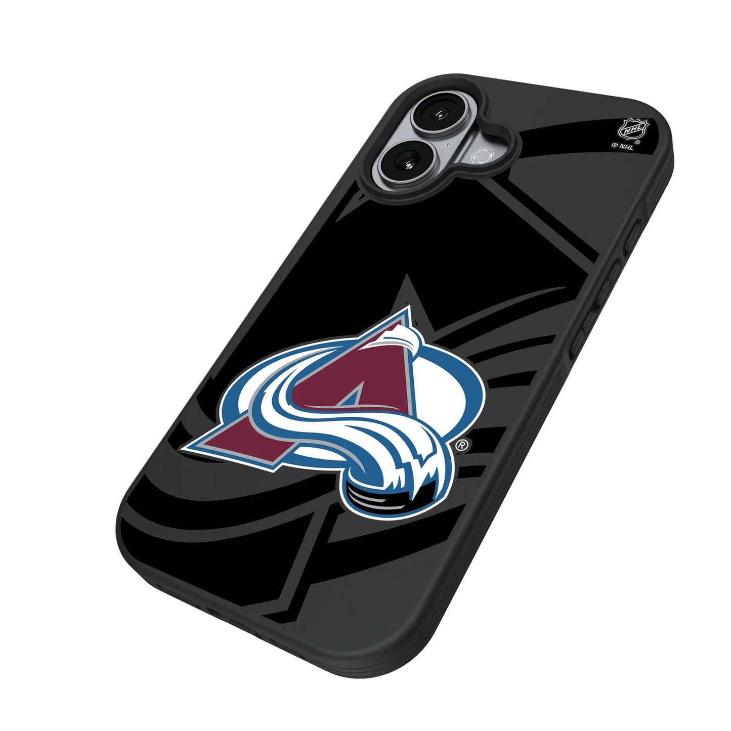 Colorado Avalanche Monocolor Tilt Bump Phone Case for Apple iPhone