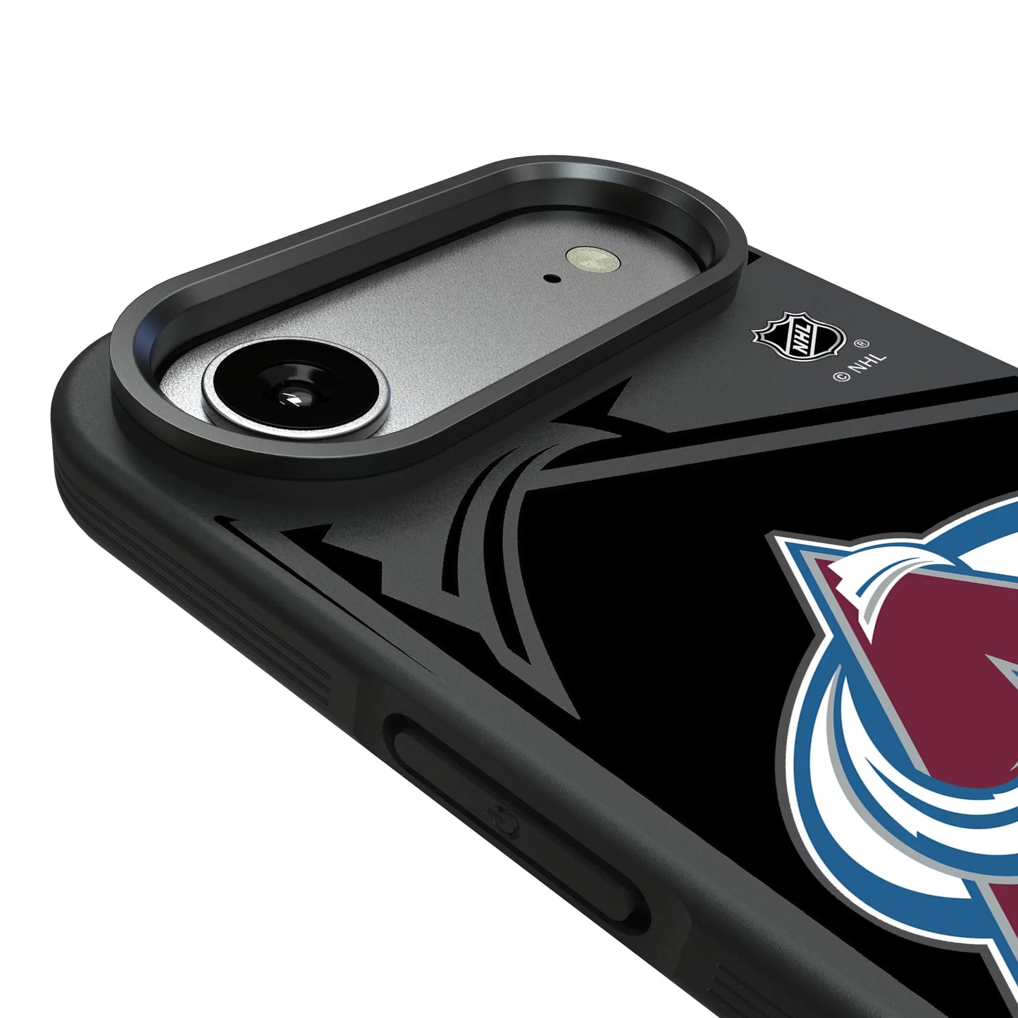 Colorado Avalanche Monocolor Tilt Bump Phone Case for Apple iPhone