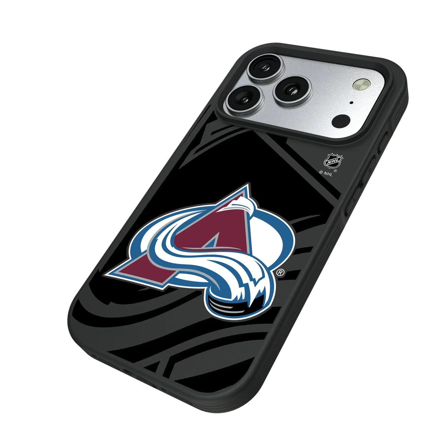 Colorado Avalanche Monocolor Tilt Bump Phone Case for Apple iPhone
