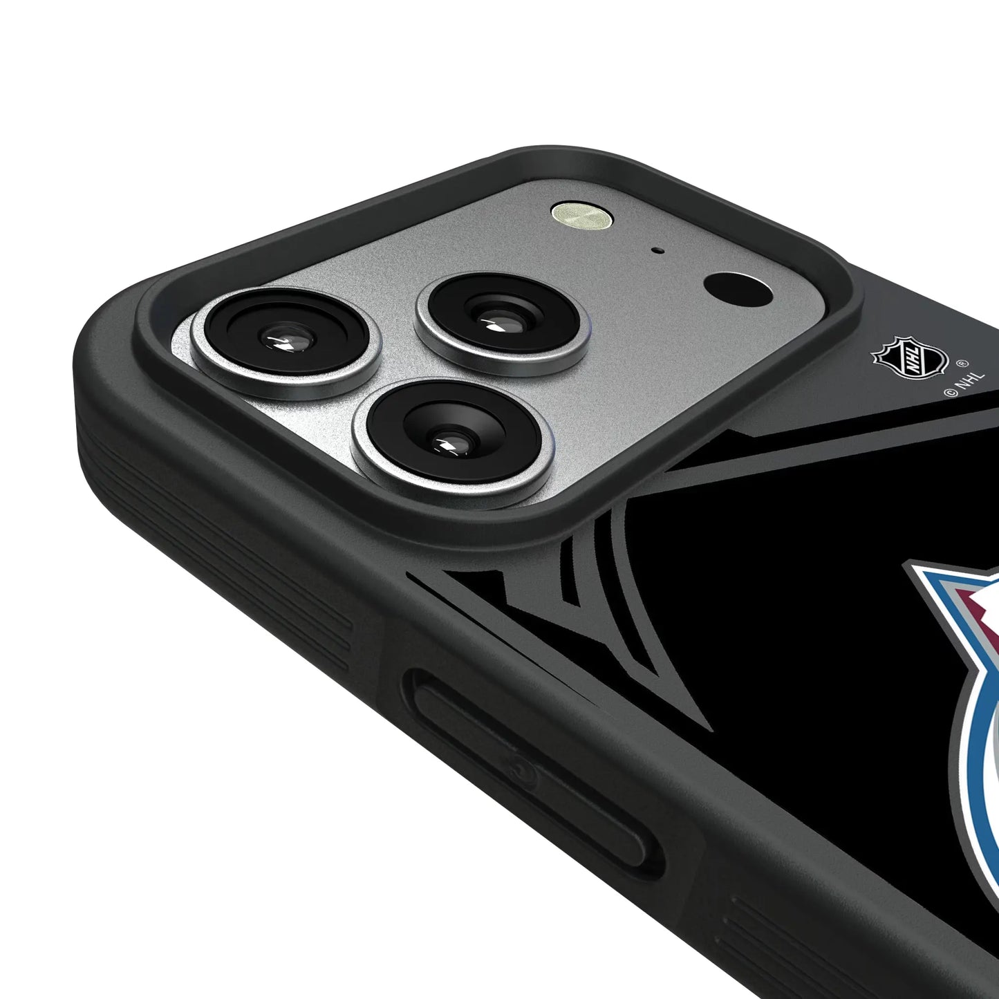 Colorado Avalanche Monocolor Tilt Bump Phone Case for Apple iPhone