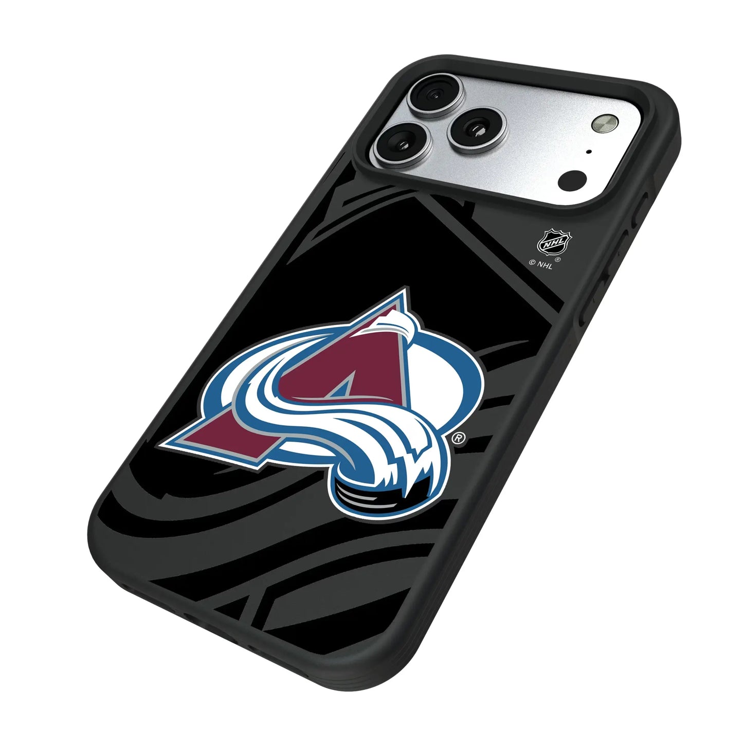 Colorado Avalanche Monocolor Tilt Bump Phone Case for Apple iPhone