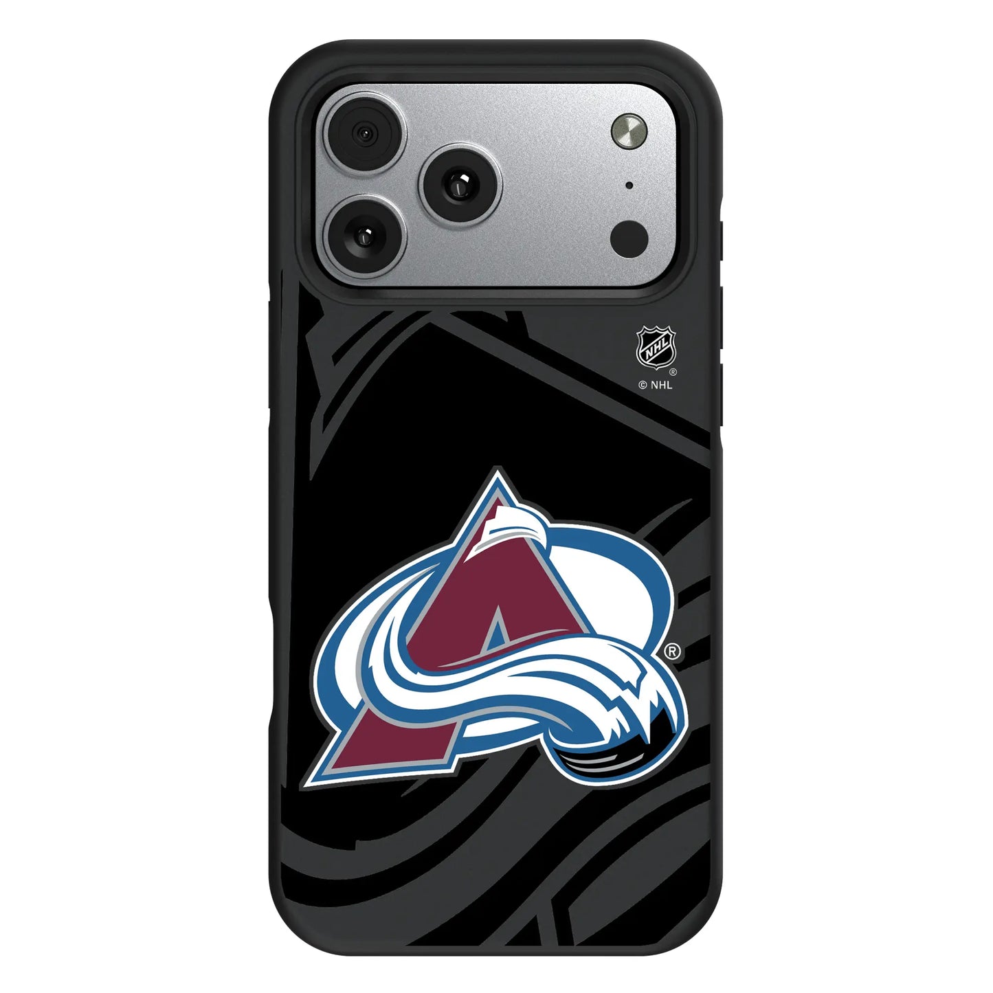 Colorado Avalanche Monocolor Tilt Bump Phone Case for Apple iPhone
