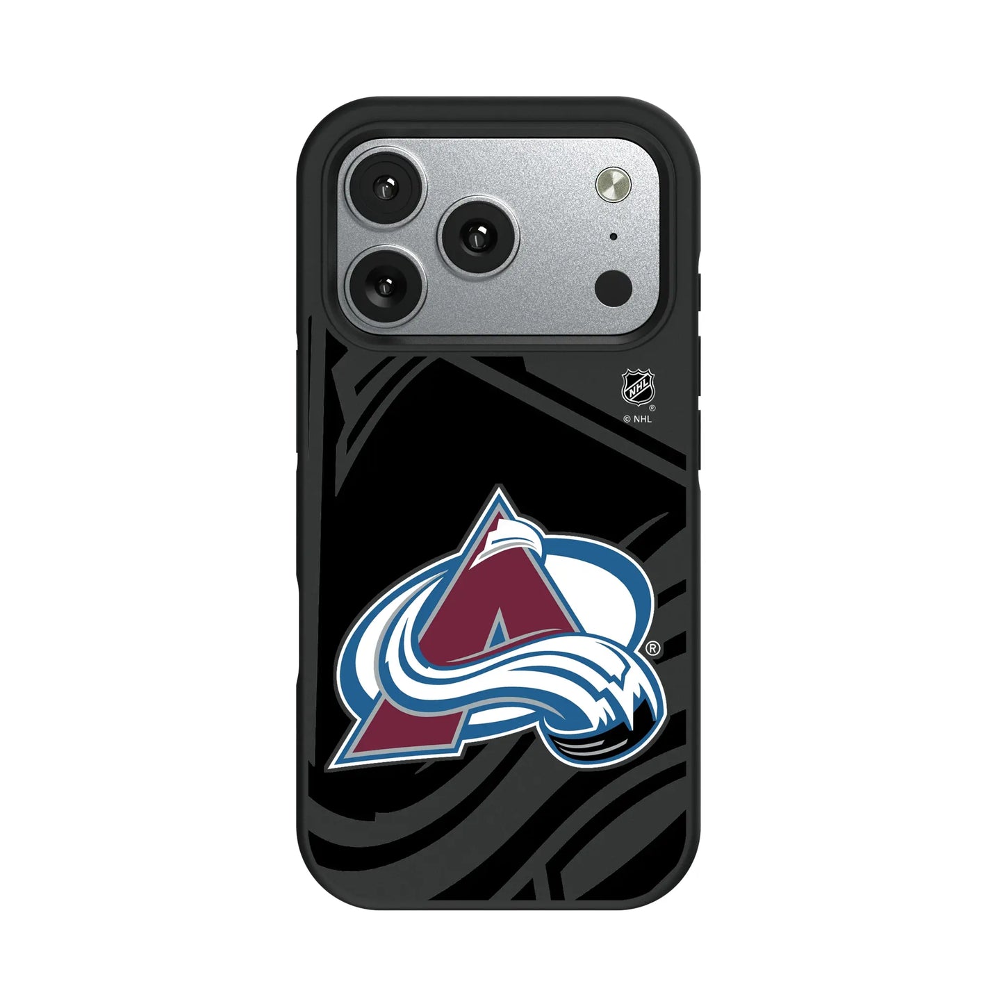 Colorado Avalanche Monocolor Tilt Bump Phone Case for Apple iPhone