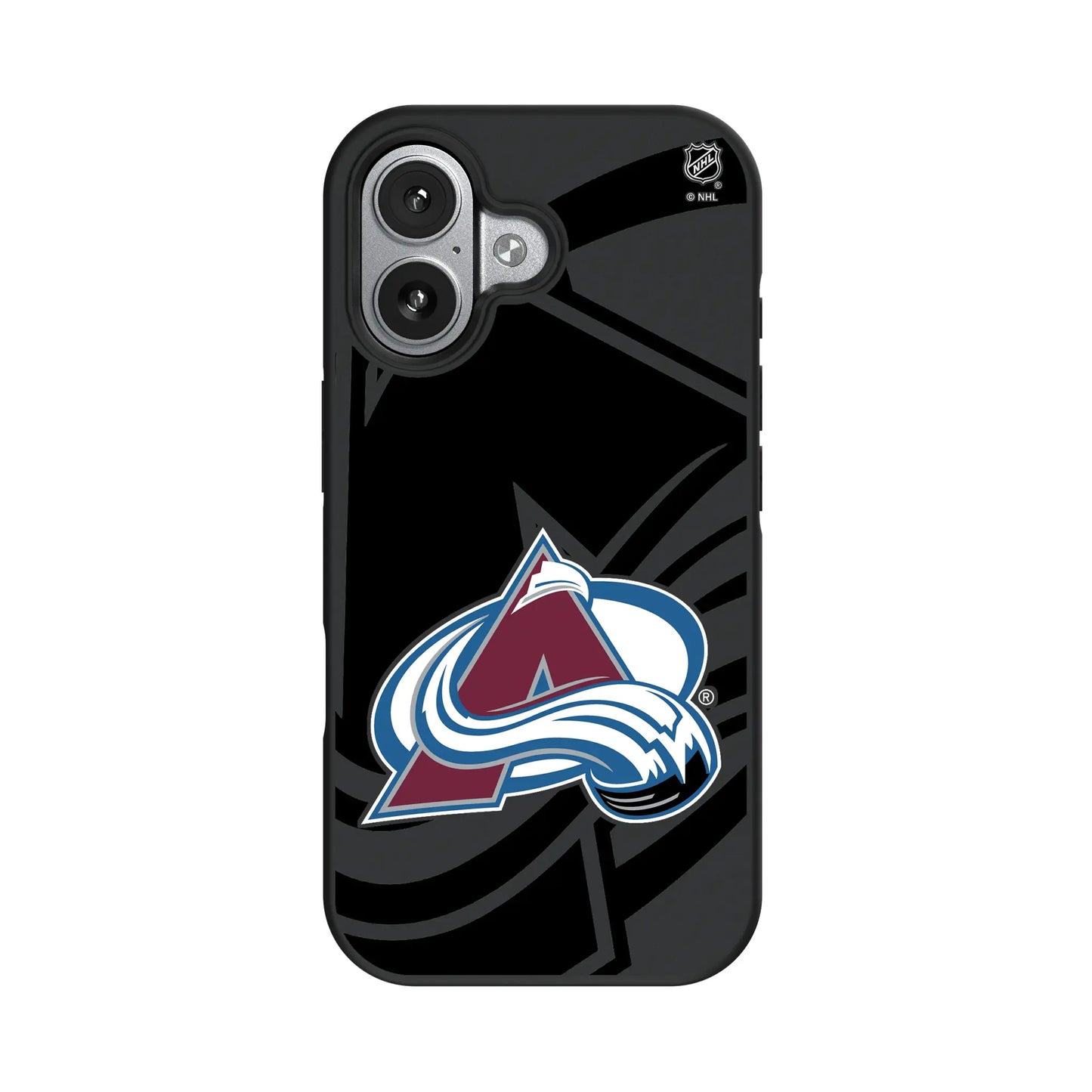Colorado Avalanche Monocolor Tilt Bump Phone Case for Apple iPhone