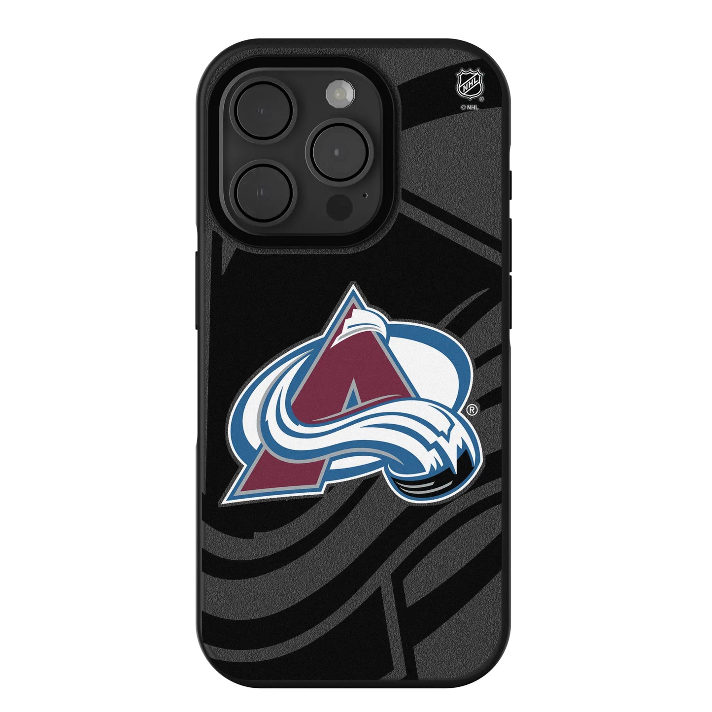 Colorado Avalanche Monocolor Tilt Bump Phone Case for Apple iPhone