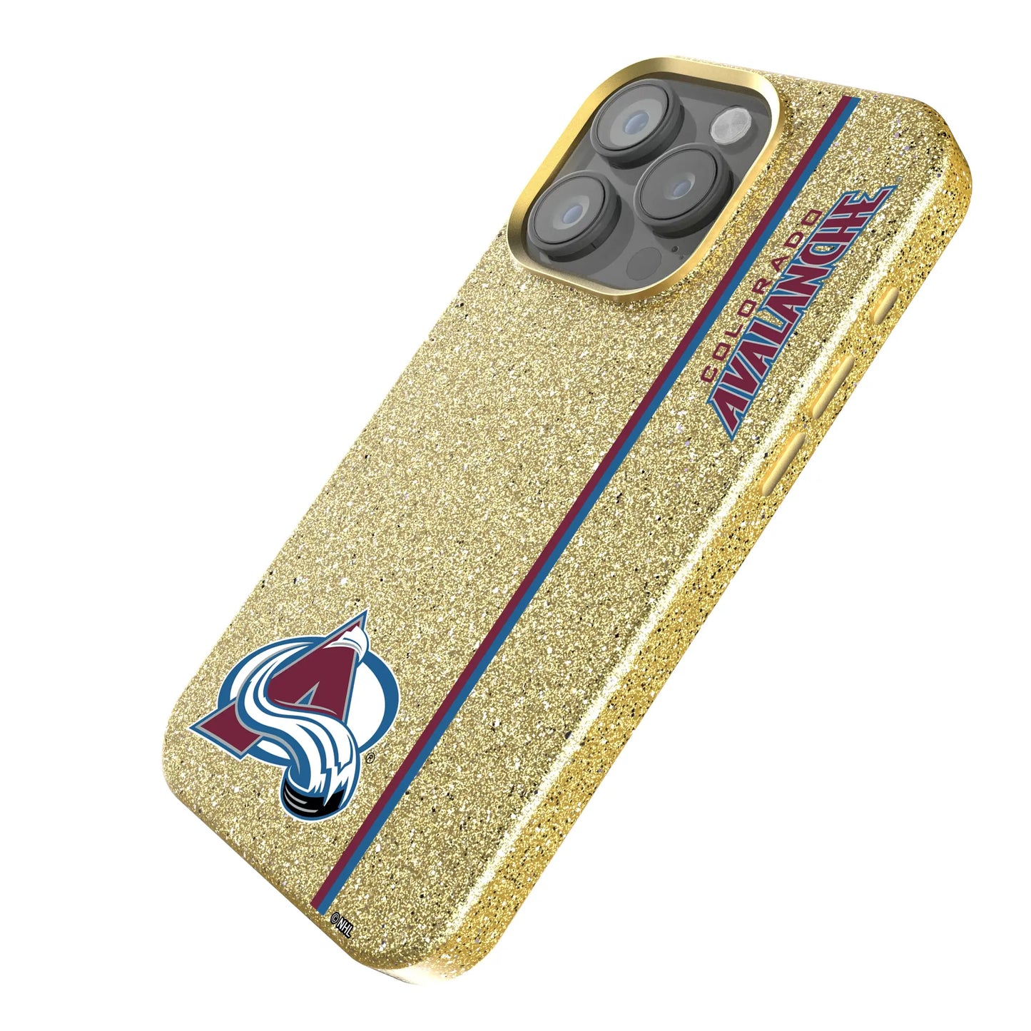 Colorado Avalanche Sidebar Bling Phone Case for Apple iPhone