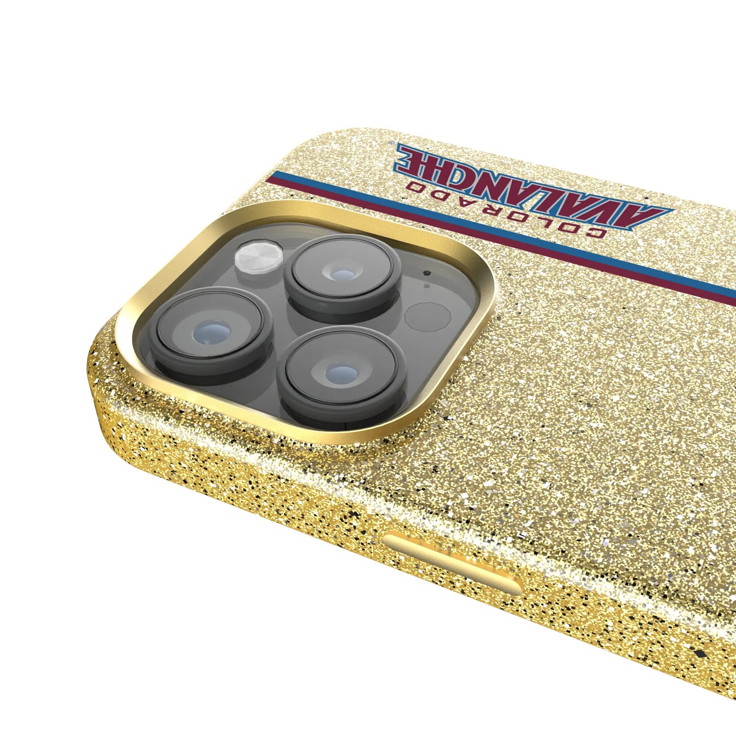 Colorado Avalanche Sidebar Bling Phone Case for Apple iPhone