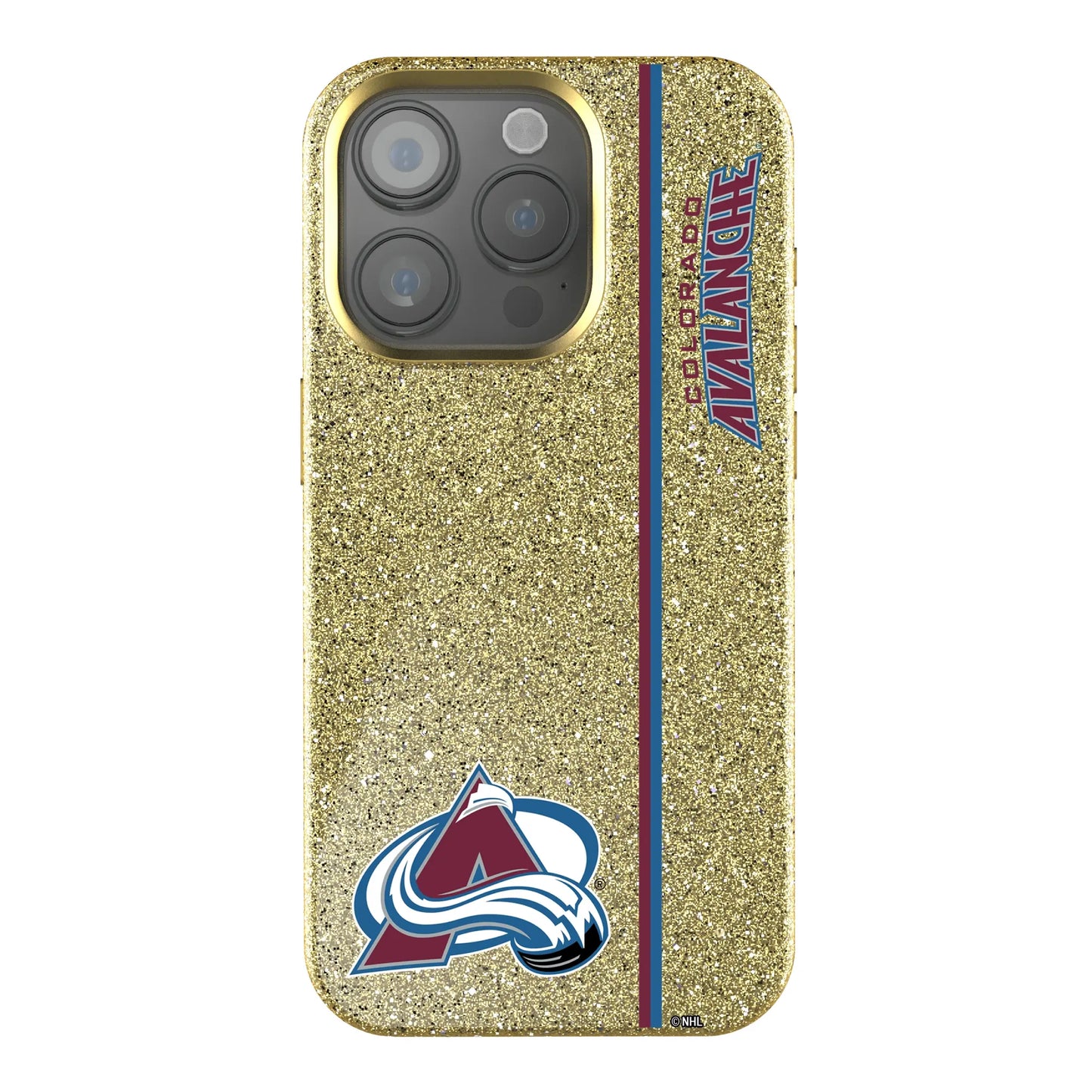 Colorado Avalanche Sidebar Bling Phone Case for Apple iPhone