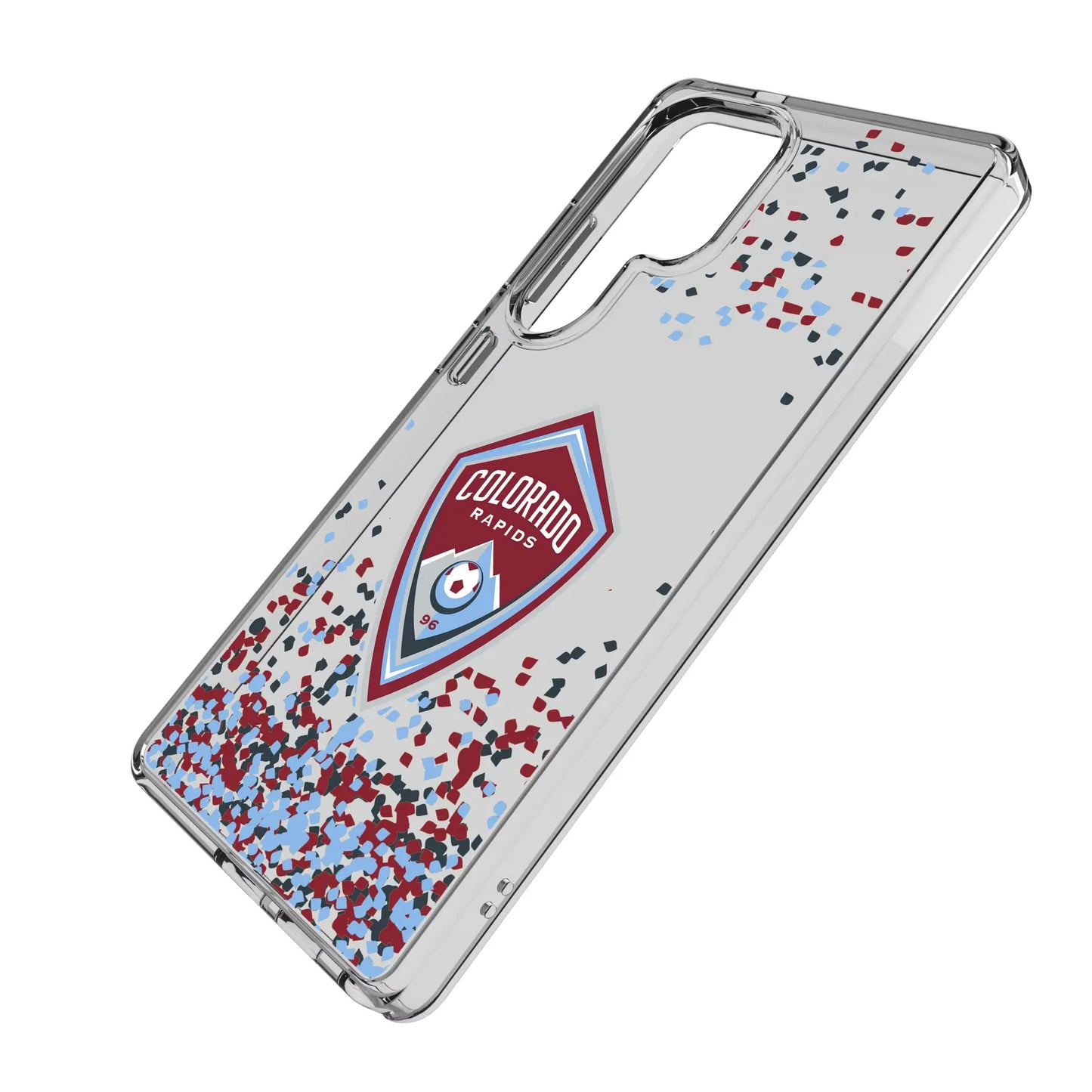 Colorado Rapids Confetti Clear Phone Case for Samsung Galaxy