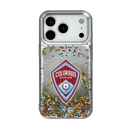 Colorado Rapids Confetti Glitter Phone Case for Apple iPhone