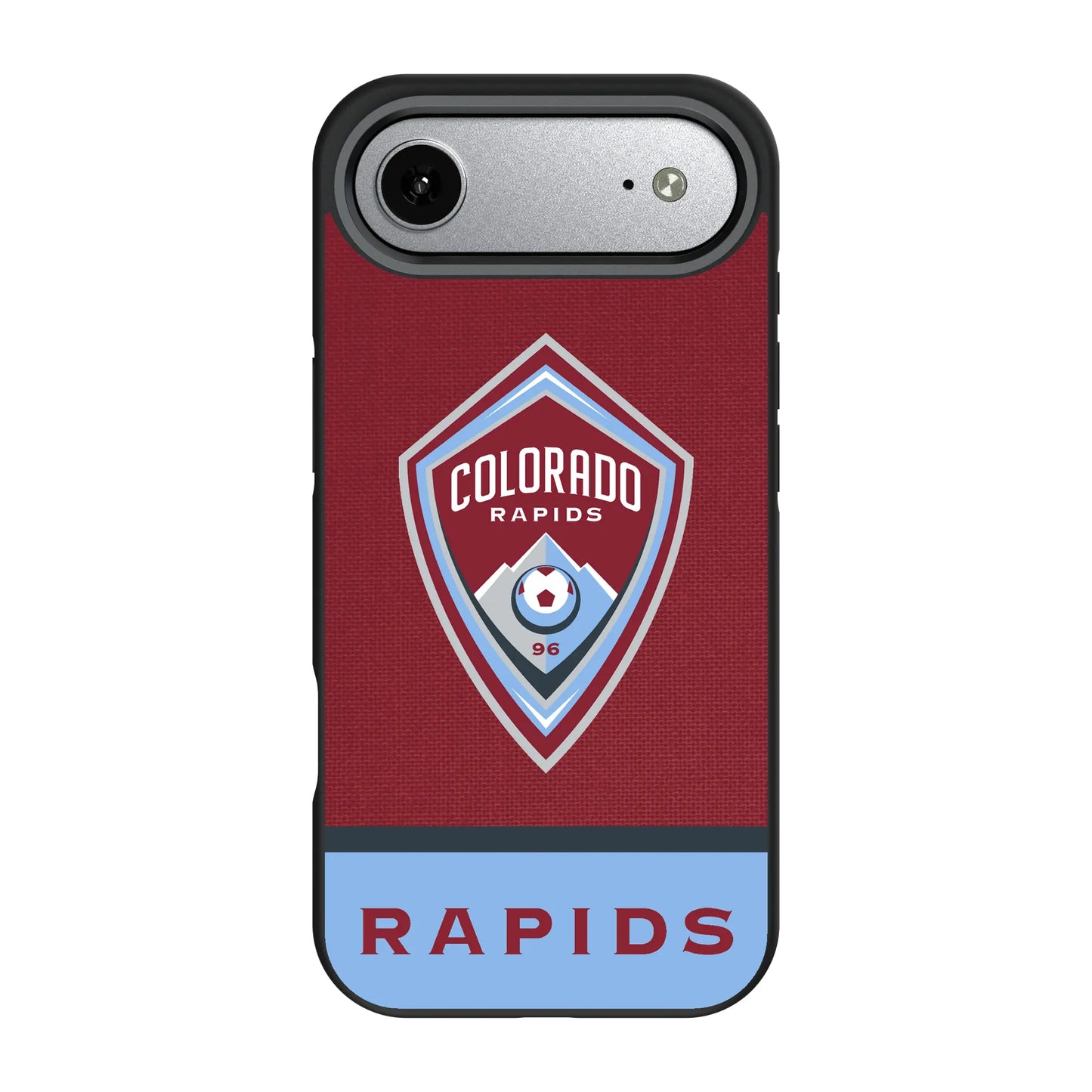 Colorado Rapids Endzone Solid Bump Phone Case for Apple iPhone
