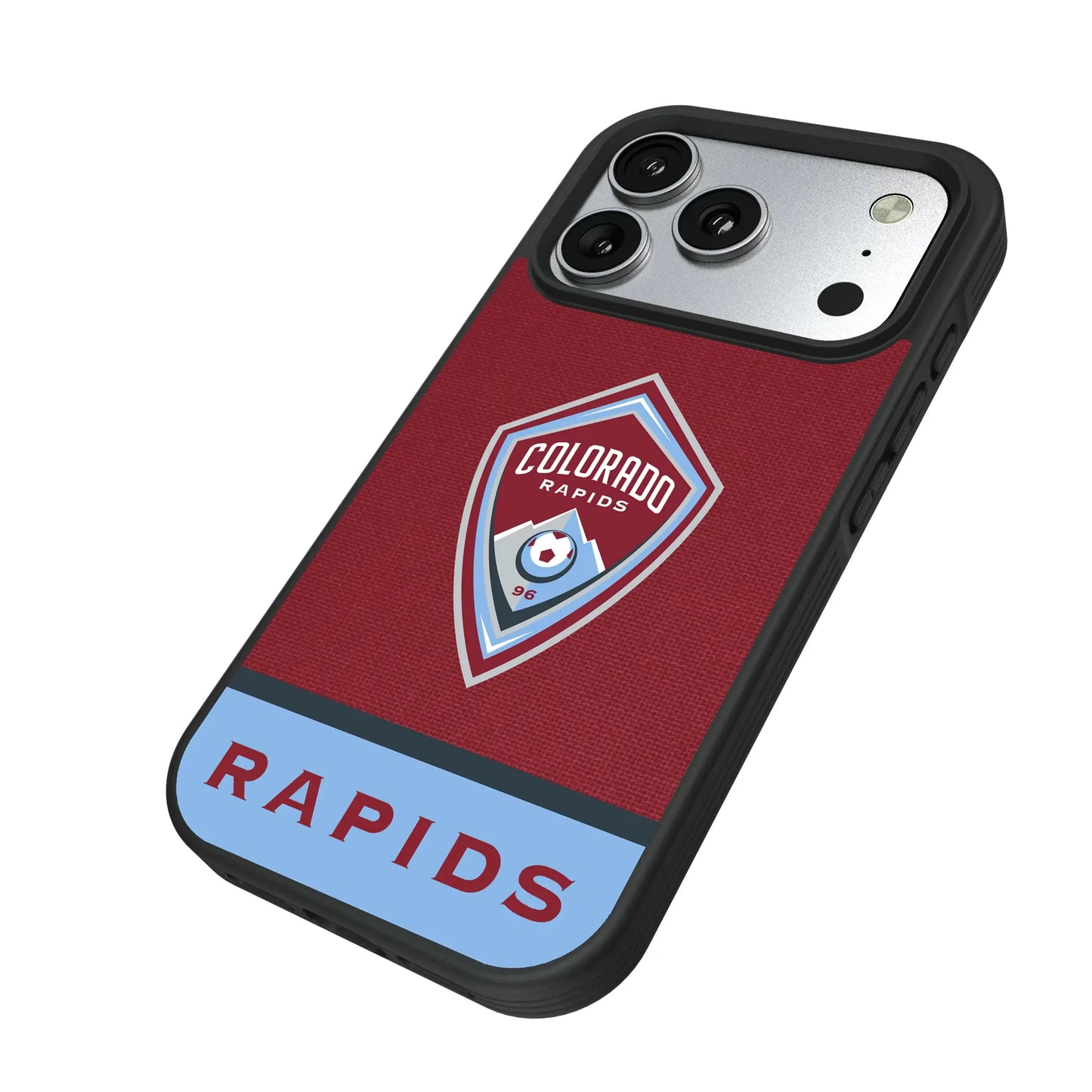Colorado Rapids Endzone Solid Bump Phone Case for Apple iPhone
