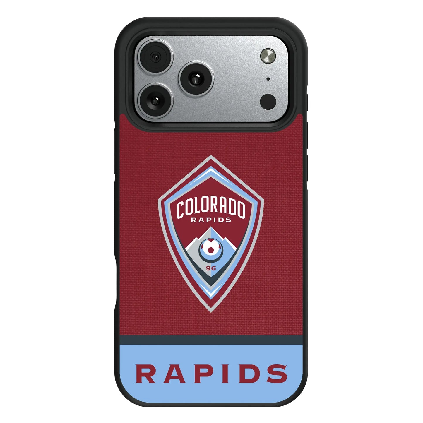Colorado Rapids Endzone Solid Bump Phone Case for Apple iPhone