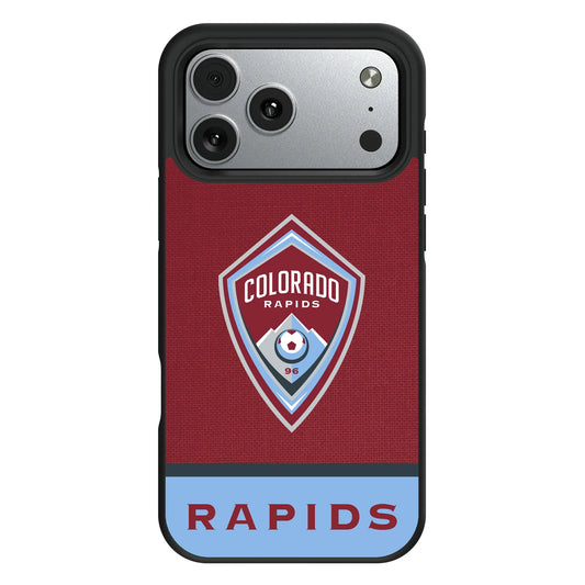 Colorado Rapids Endzone Solid Bump Phone Case for Apple iPhone