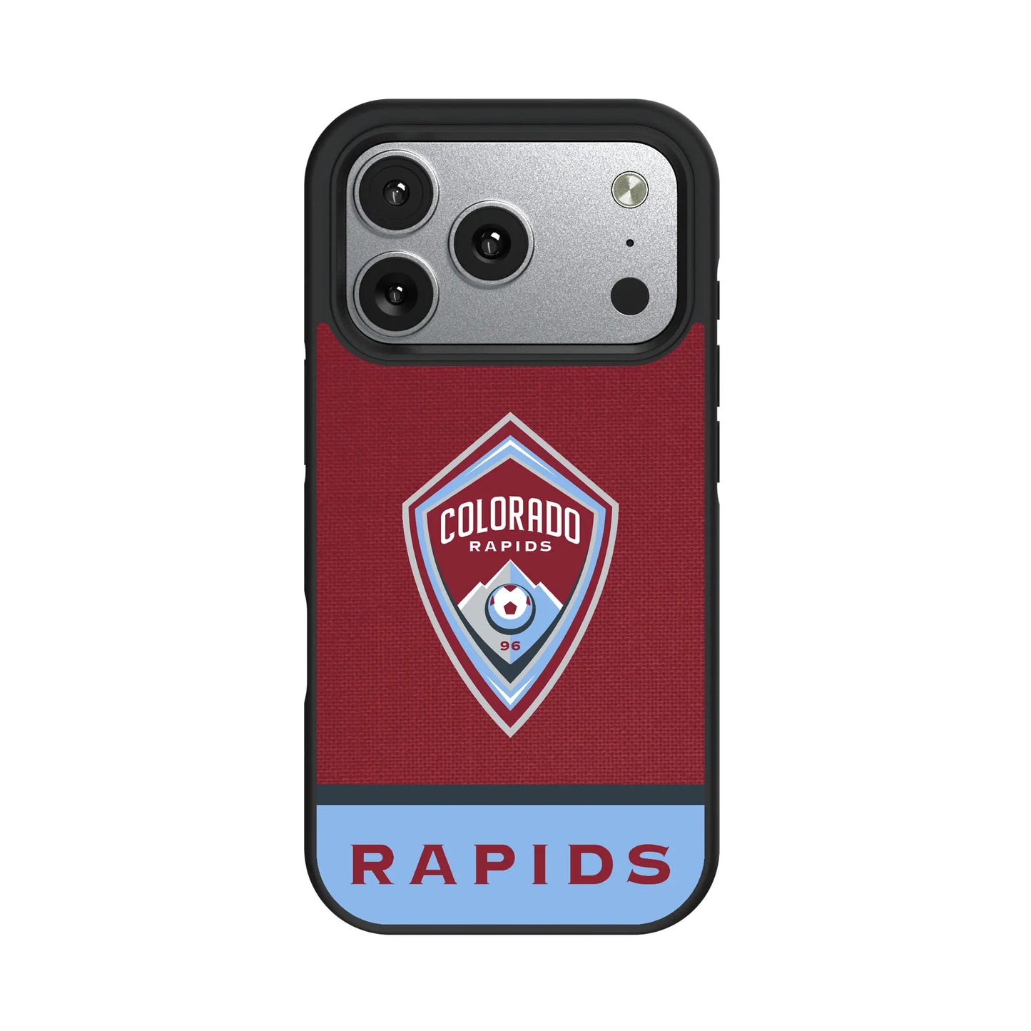 Colorado Rapids Endzone Solid Bump Phone Case for Apple iPhone