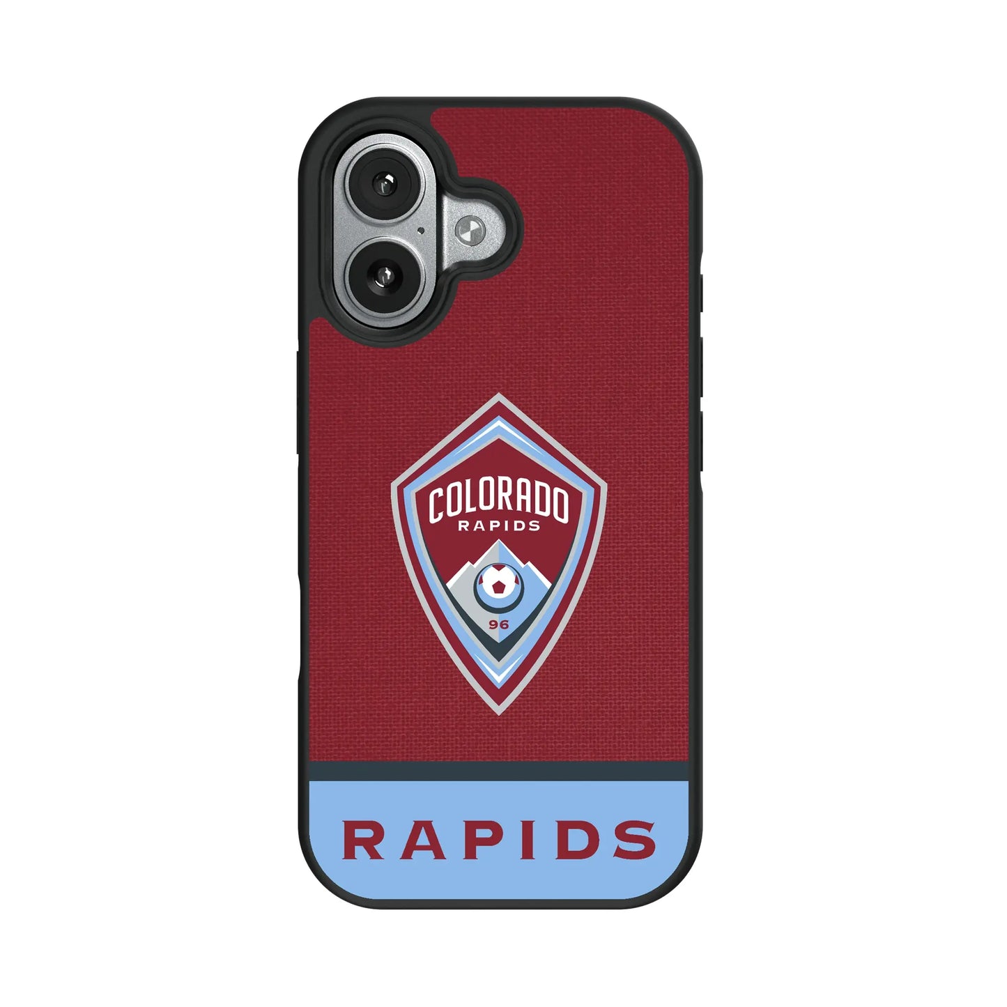 Colorado Rapids Endzone Solid Bump Phone Case for Apple iPhone