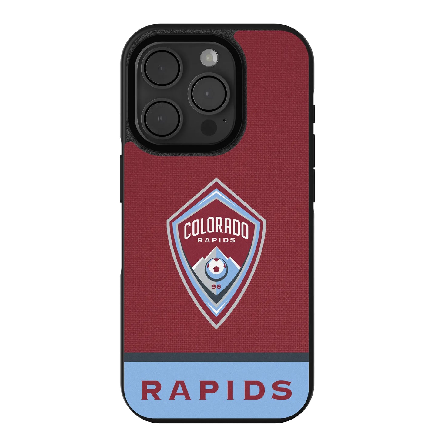 Colorado Rapids Endzone Solid Bump Phone Case for Apple iPhone