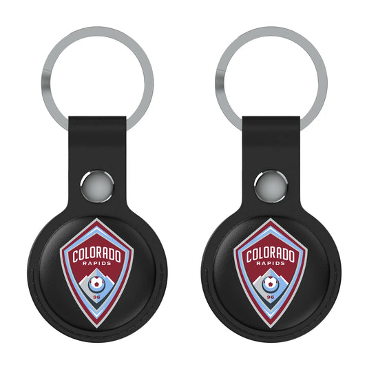 Colorado Rapids Insignia Black Airtag Holder 2-Pack