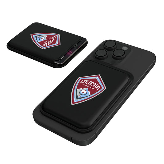 Colorado Rapids Insignia Black Magnetic Credit Card Wallet