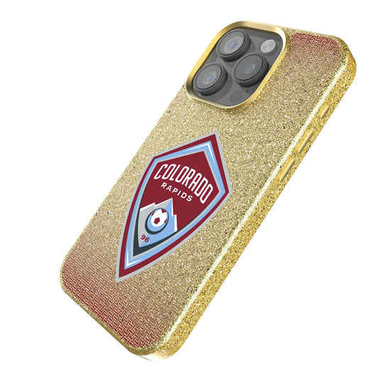 Colorado Rapids Linen Bling Phone Case for Apple iPhone