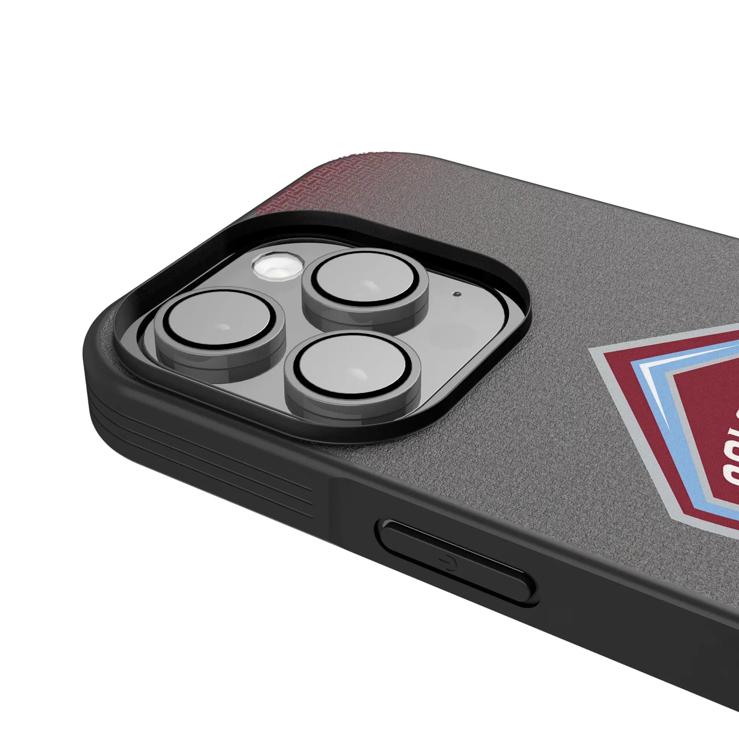 Colorado Rapids Linen Bump Phone Case for Apple iPhone
