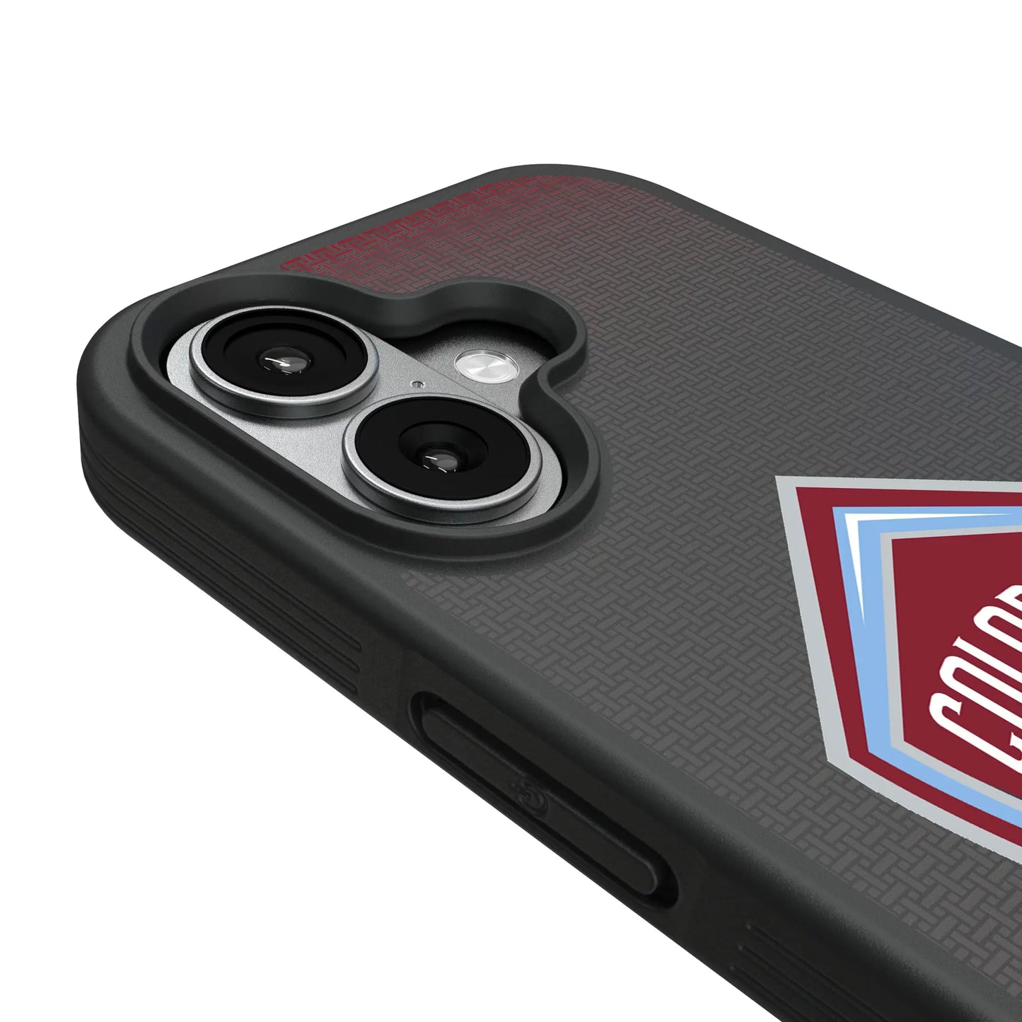 Colorado Rapids Linen Bump Phone Case for Apple iPhone