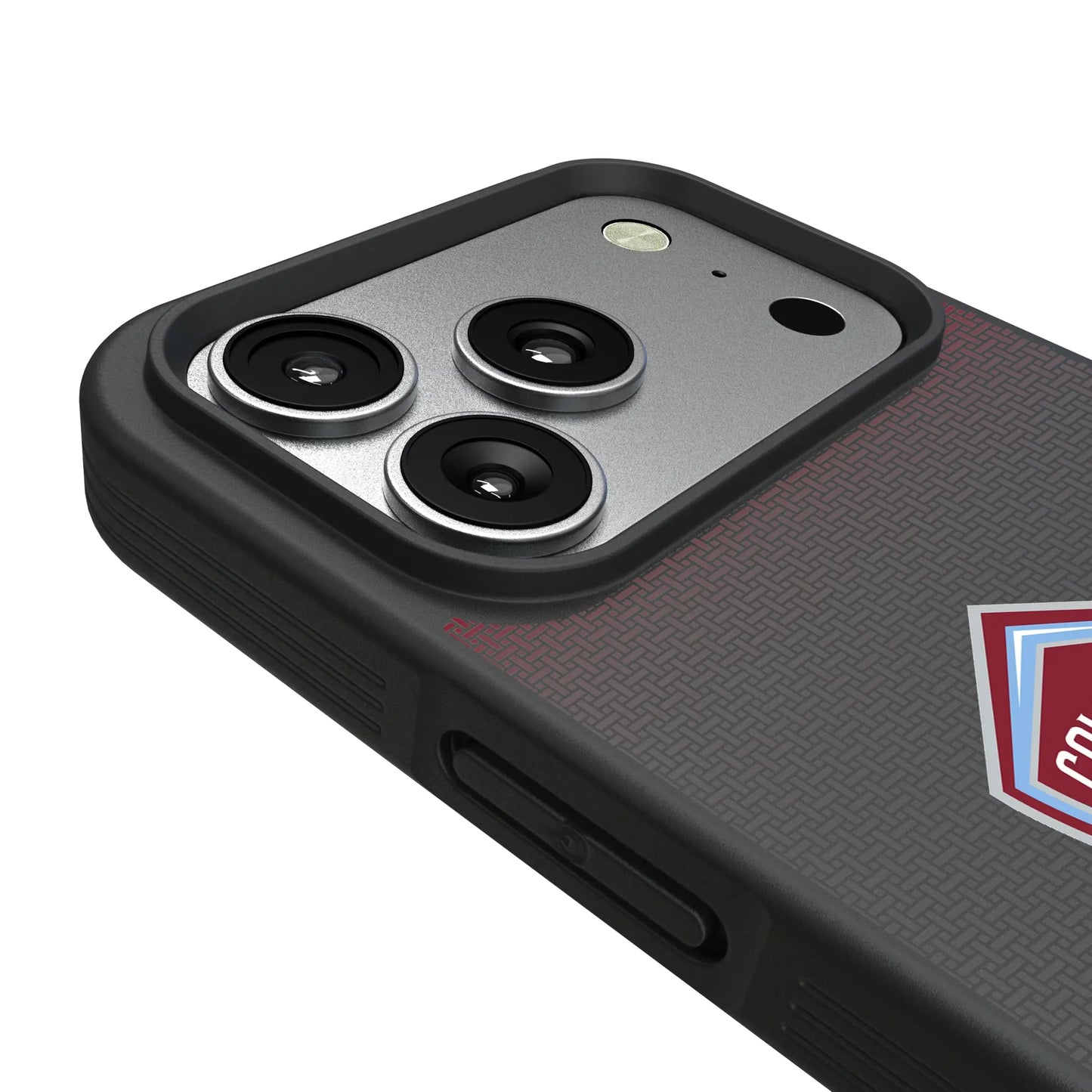 Colorado Rapids Linen Bump Phone Case for Apple iPhone