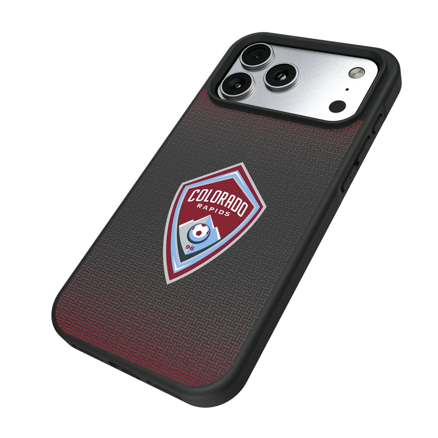 Colorado Rapids Linen Bump Phone Case for Apple iPhone