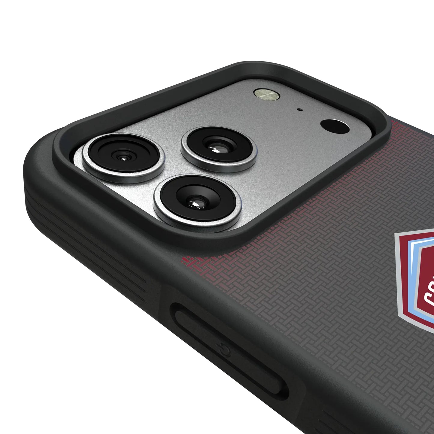Colorado Rapids Linen Bump Phone Case for Apple iPhone
