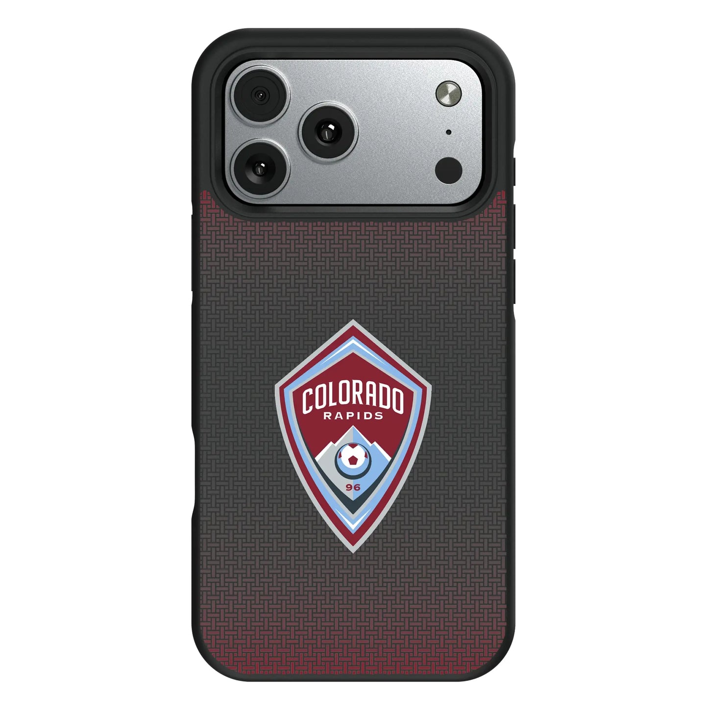 Colorado Rapids Linen Bump Phone Case for Apple iPhone