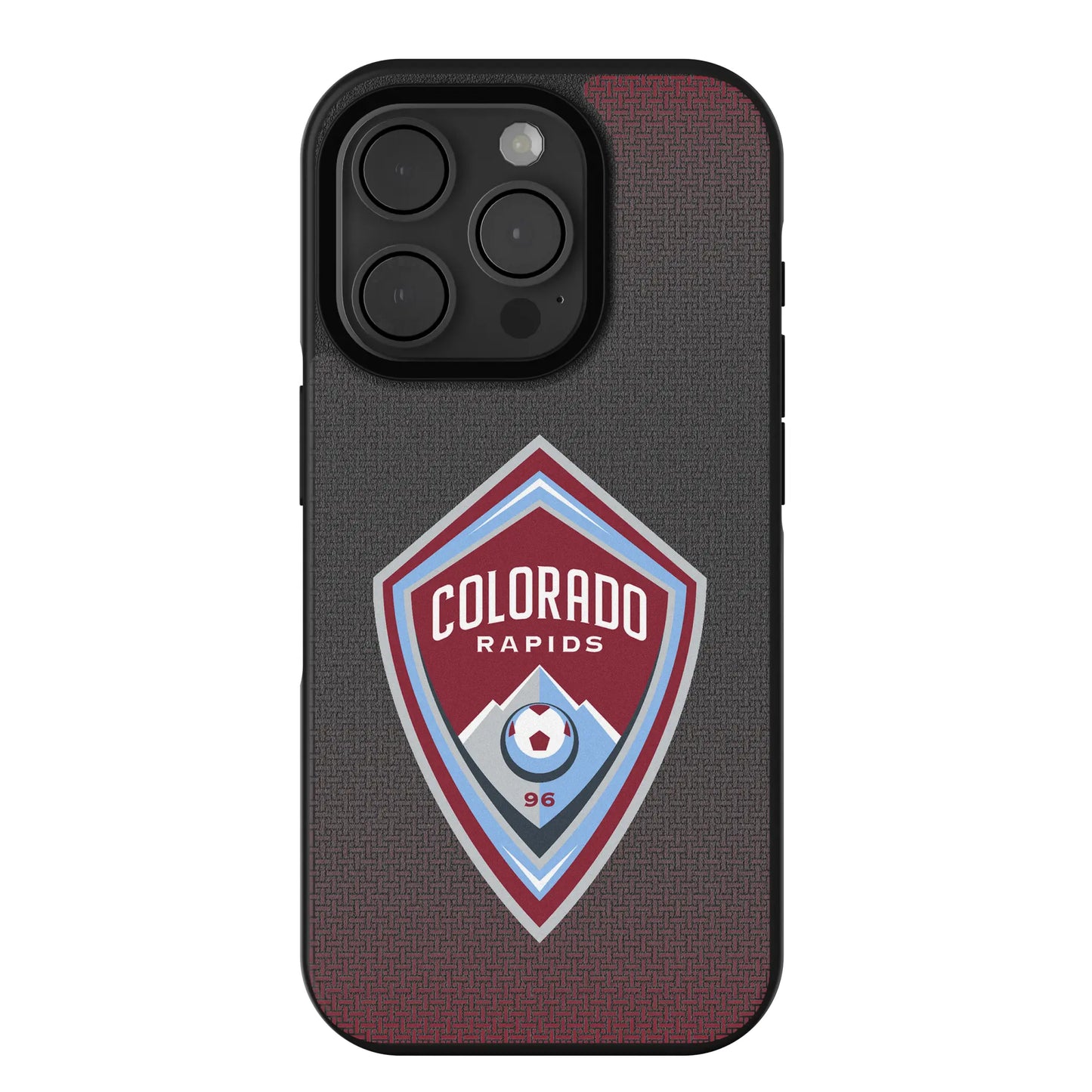 Colorado Rapids Linen Bump Phone Case for Apple iPhone