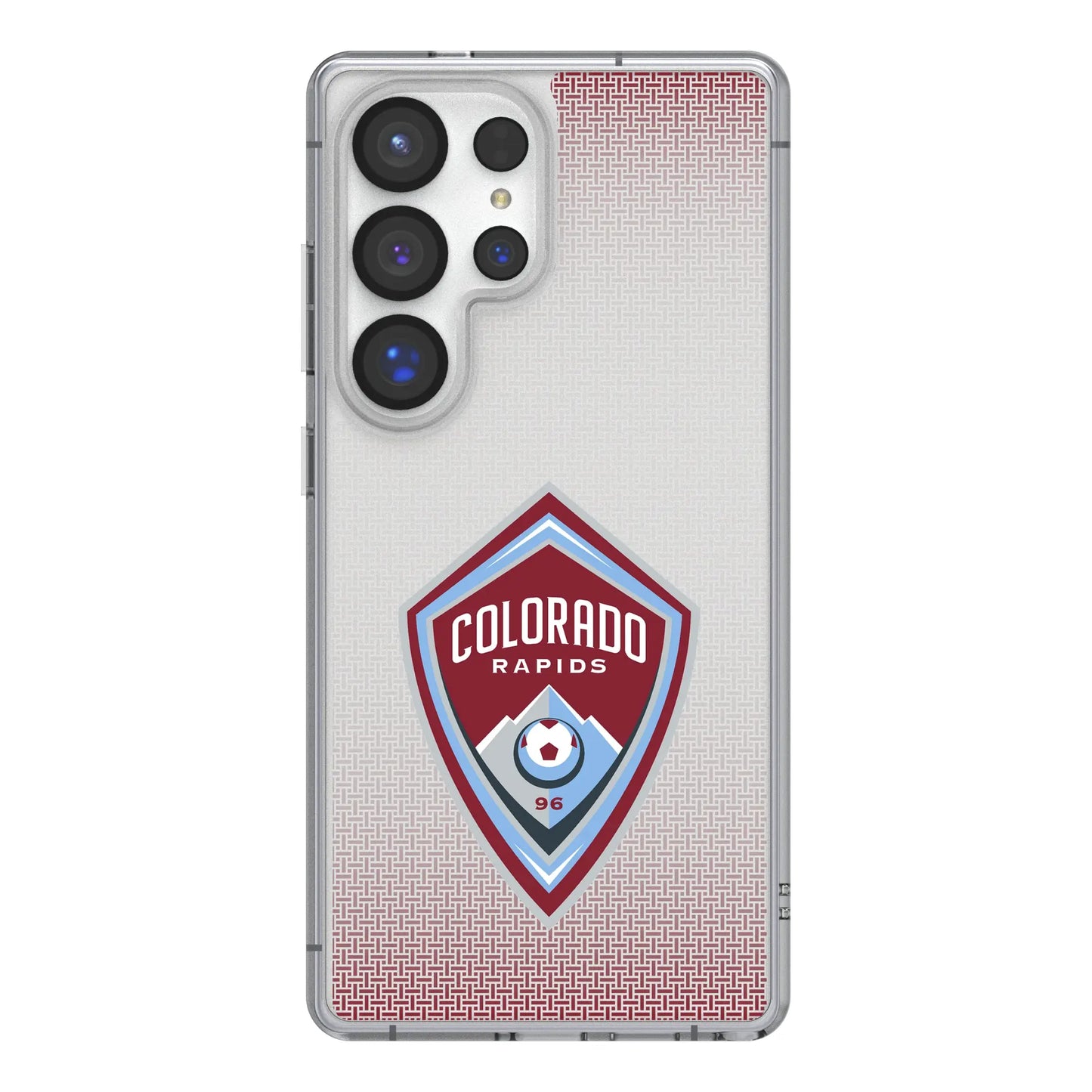 Colorado Rapids Linen Clear Phone Case for Samsung Galaxy