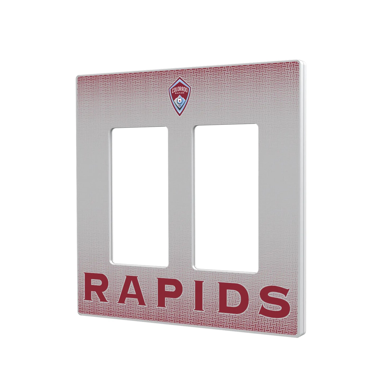 Colorado Rapids Linen Hidden-Screw Light Switch Plate