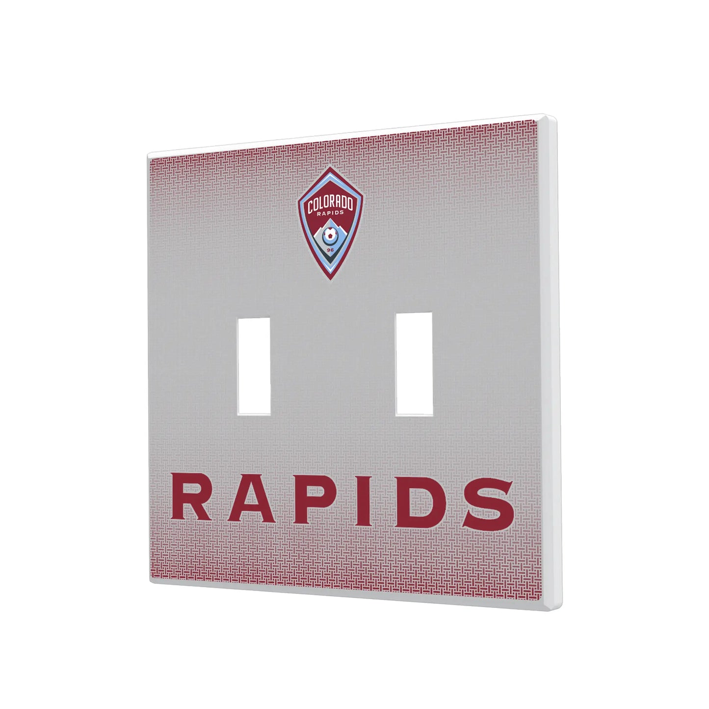 Colorado Rapids Linen Hidden-Screw Light Switch Plate