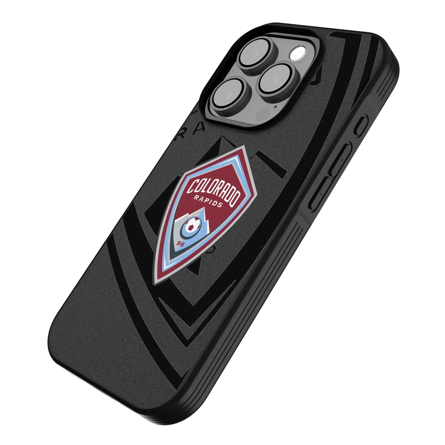 Colorado Rapids Monocolor Tilt Bump Phone Case for Apple iPhone
