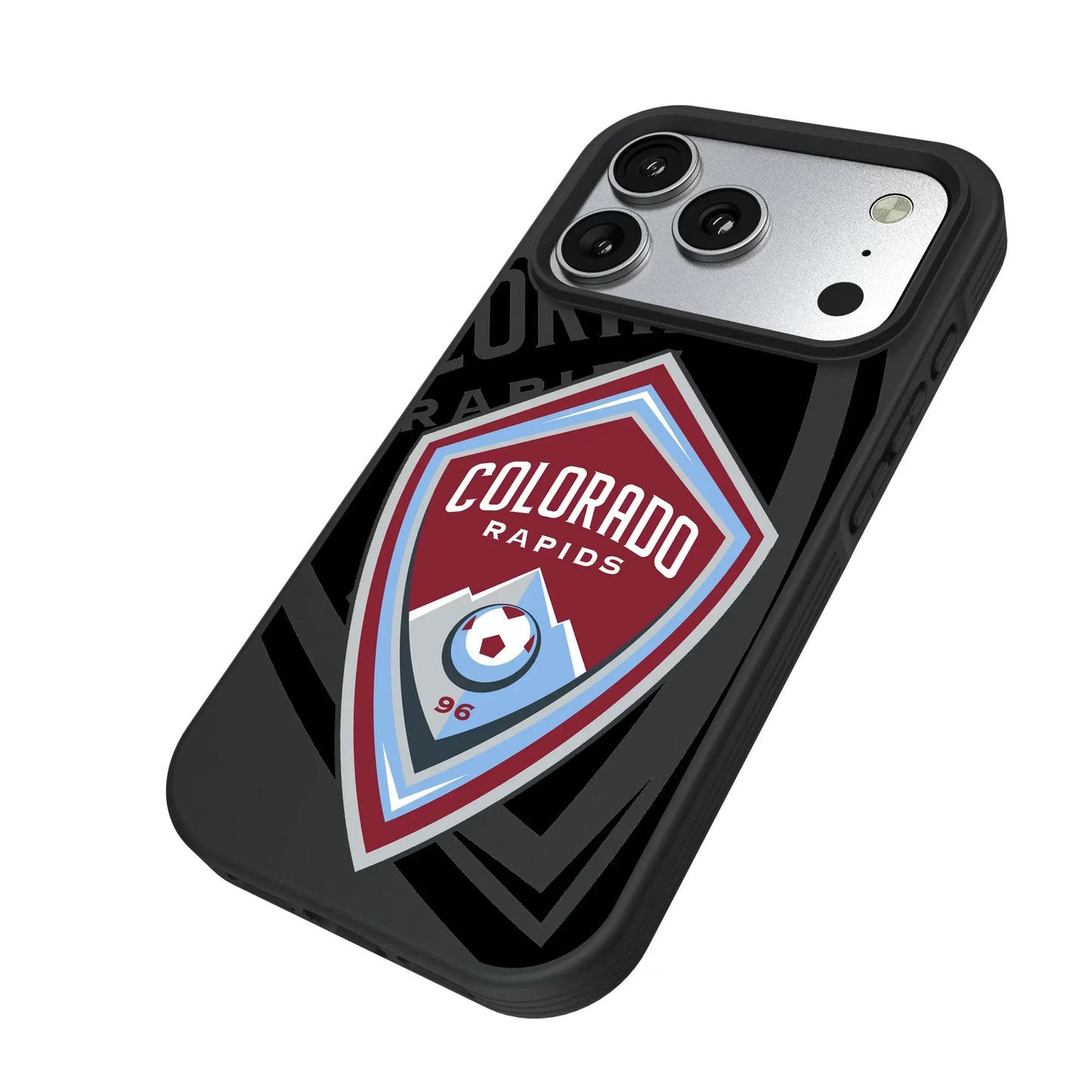 Colorado Rapids Monocolor Tilt Bump Phone Case for Apple iPhone