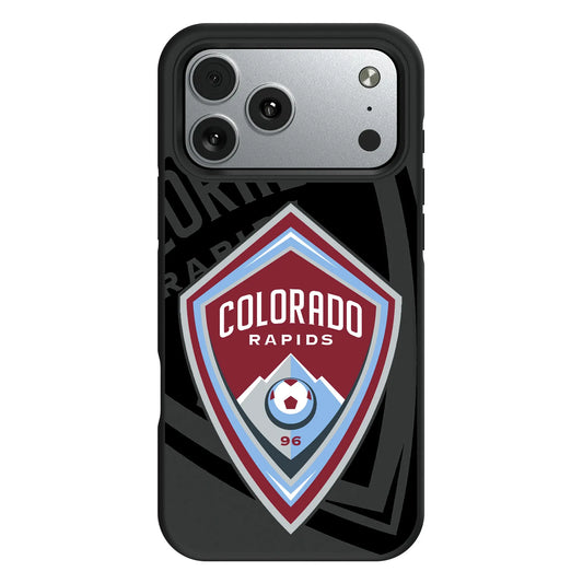 Colorado Rapids Monocolor Tilt Bump Phone Case for Apple iPhone