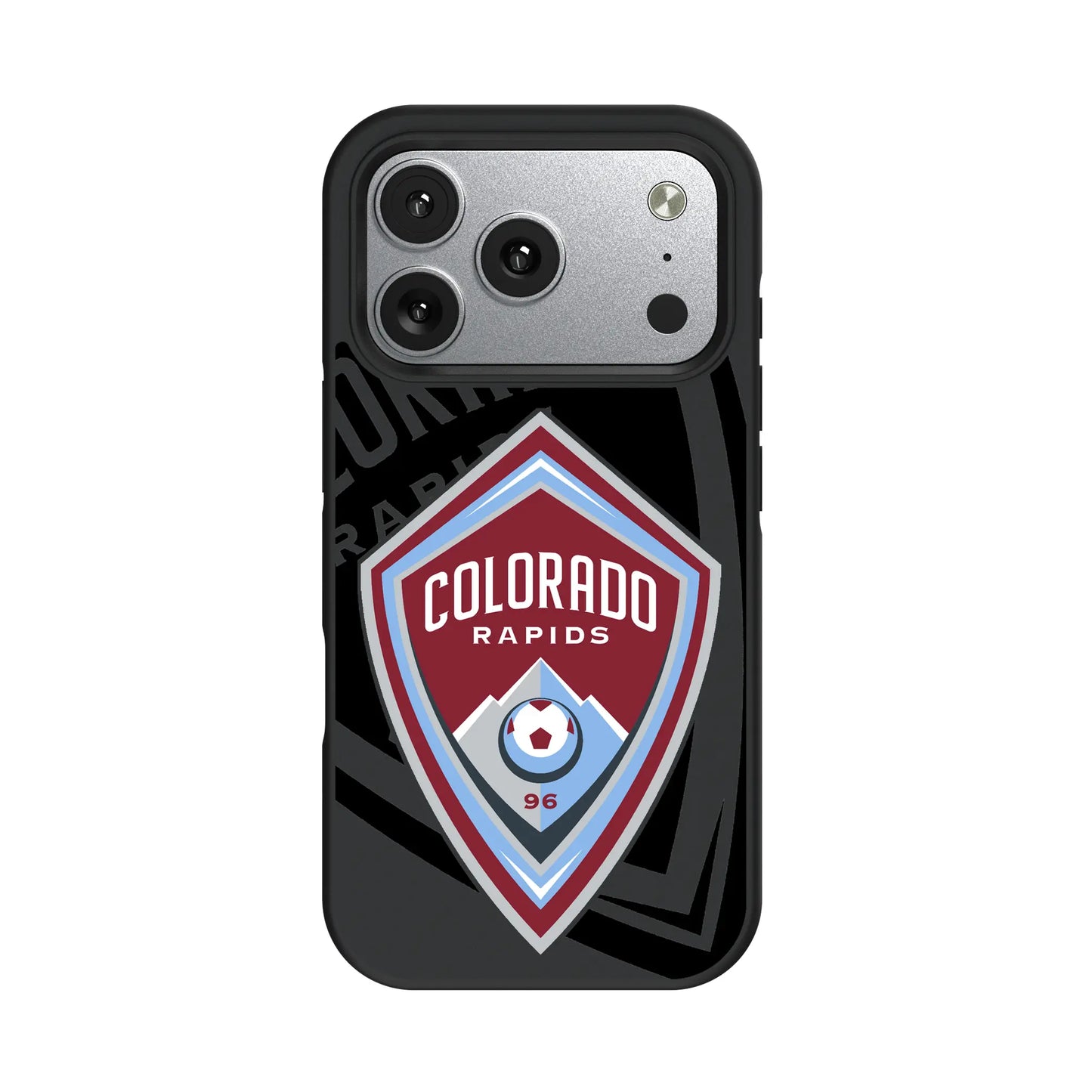 Colorado Rapids Monocolor Tilt Bump Phone Case for Apple iPhone