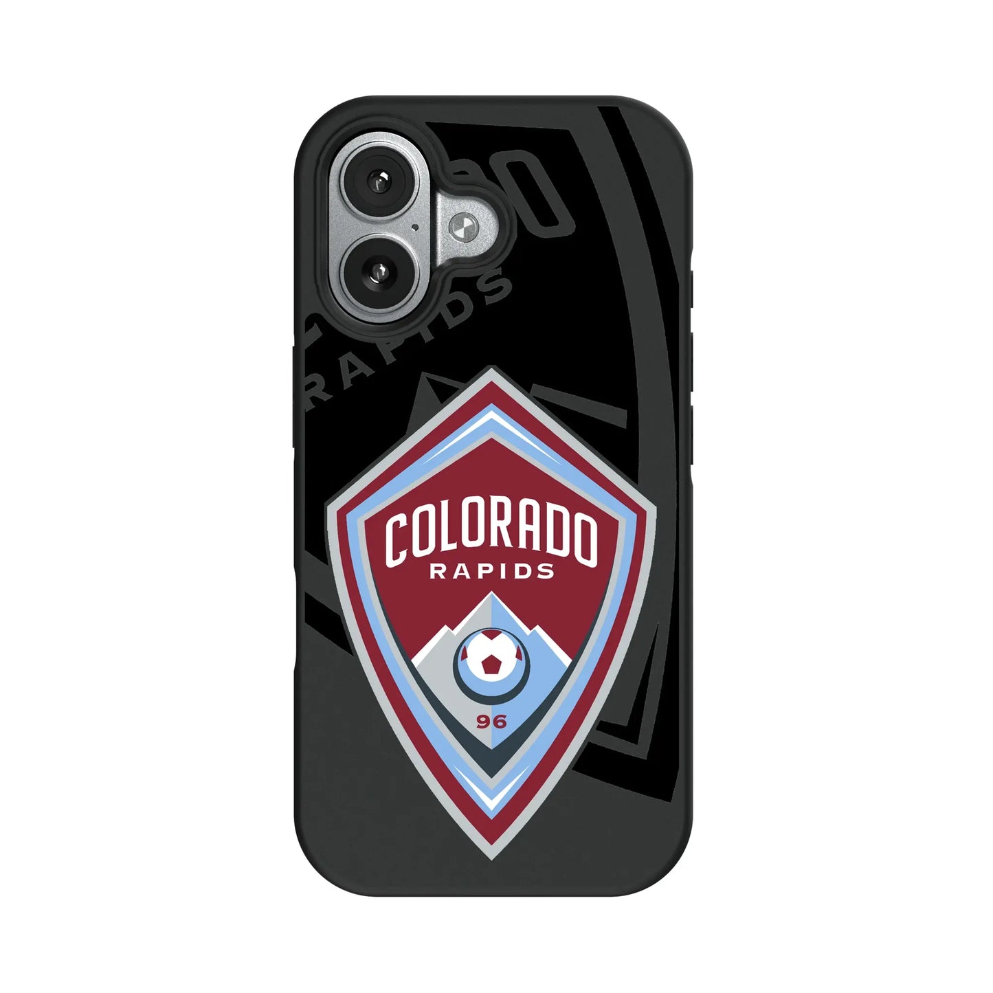 Colorado Rapids Monocolor Tilt Bump Phone Case for Apple iPhone