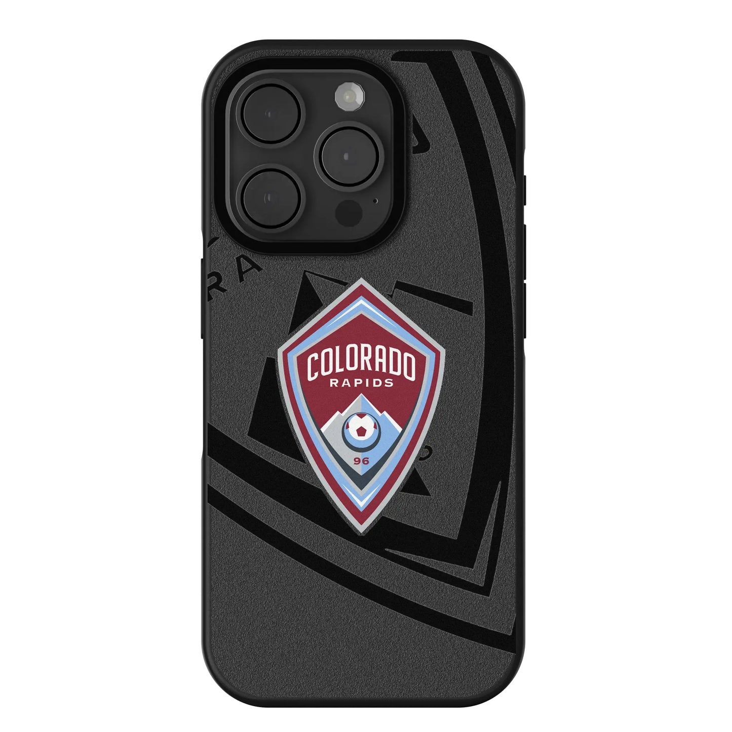 Colorado Rapids Monocolor Tilt Bump Phone Case for Apple iPhone