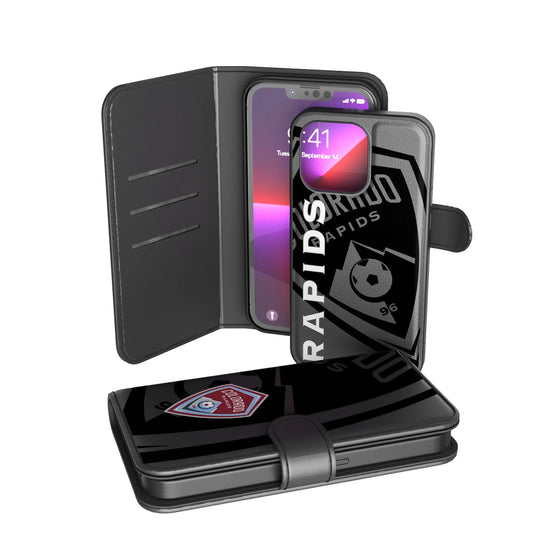 Colorado Rapids Monocolor Tilt Wallet Phone Case for Apple iPhone