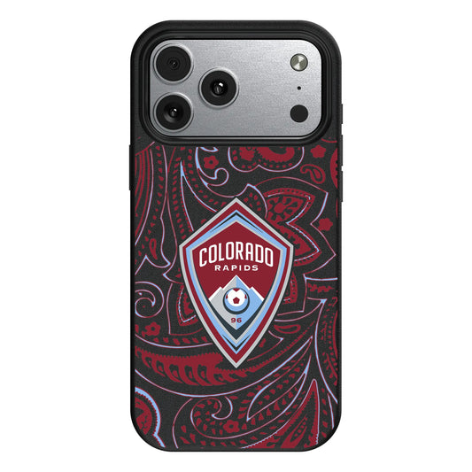 Colorado Rapids Paisley MagSafe Compatible Phone Case for Apple iPhone