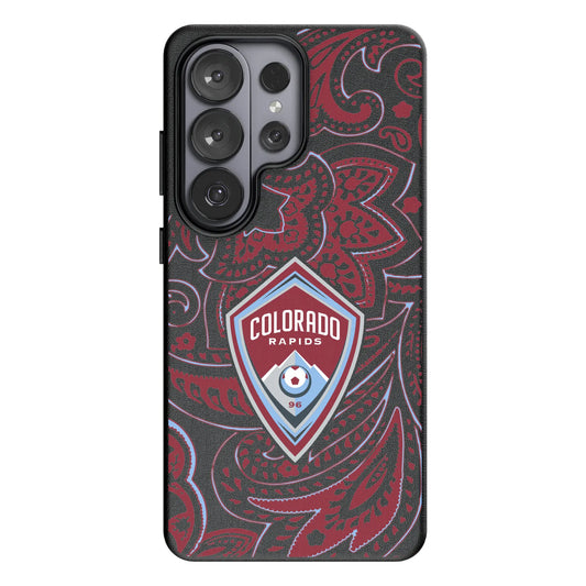 Colorado Rapids Paisley MagSafe Compatible Phone Case for Samsung Galaxy