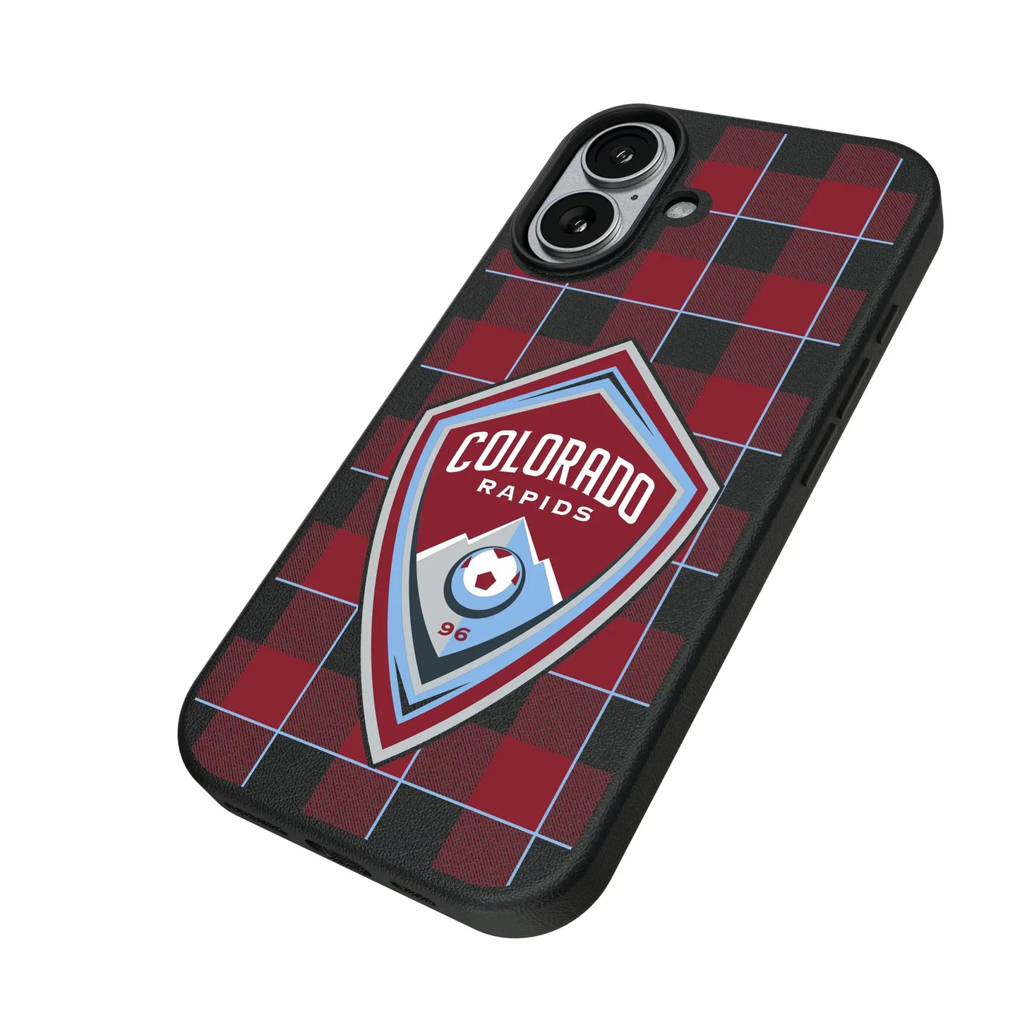 Colorado Rapids Plaid MagSafe Compatible Phone Case for Apple iPhone