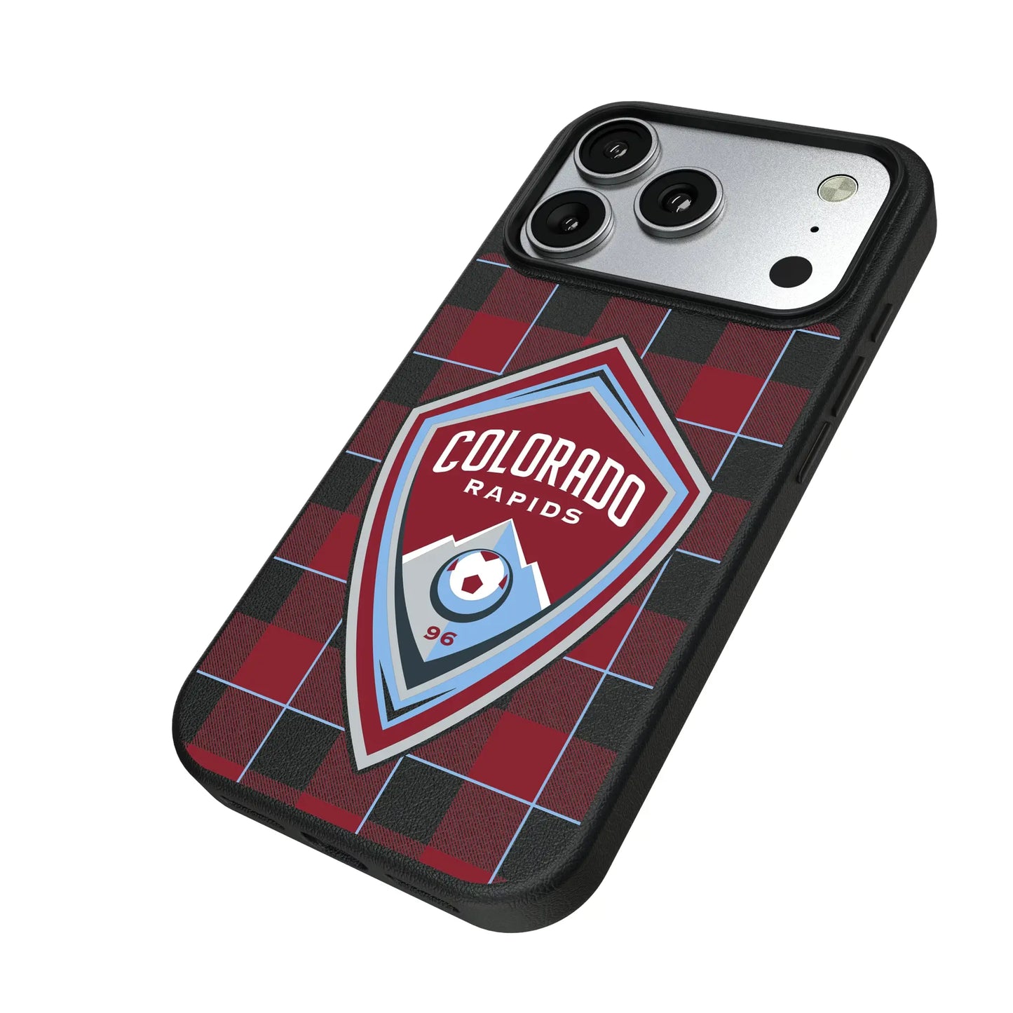 Colorado Rapids Plaid MagSafe Compatible Phone Case for Apple iPhone