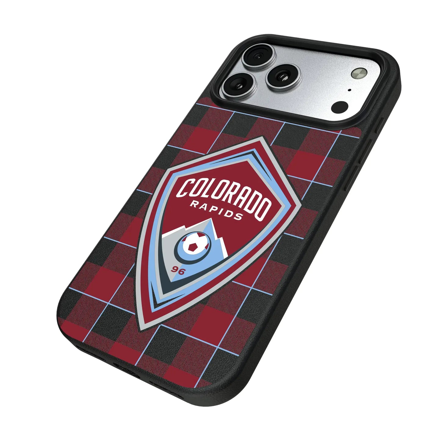 Colorado Rapids Plaid MagSafe Compatible Phone Case for Apple iPhone